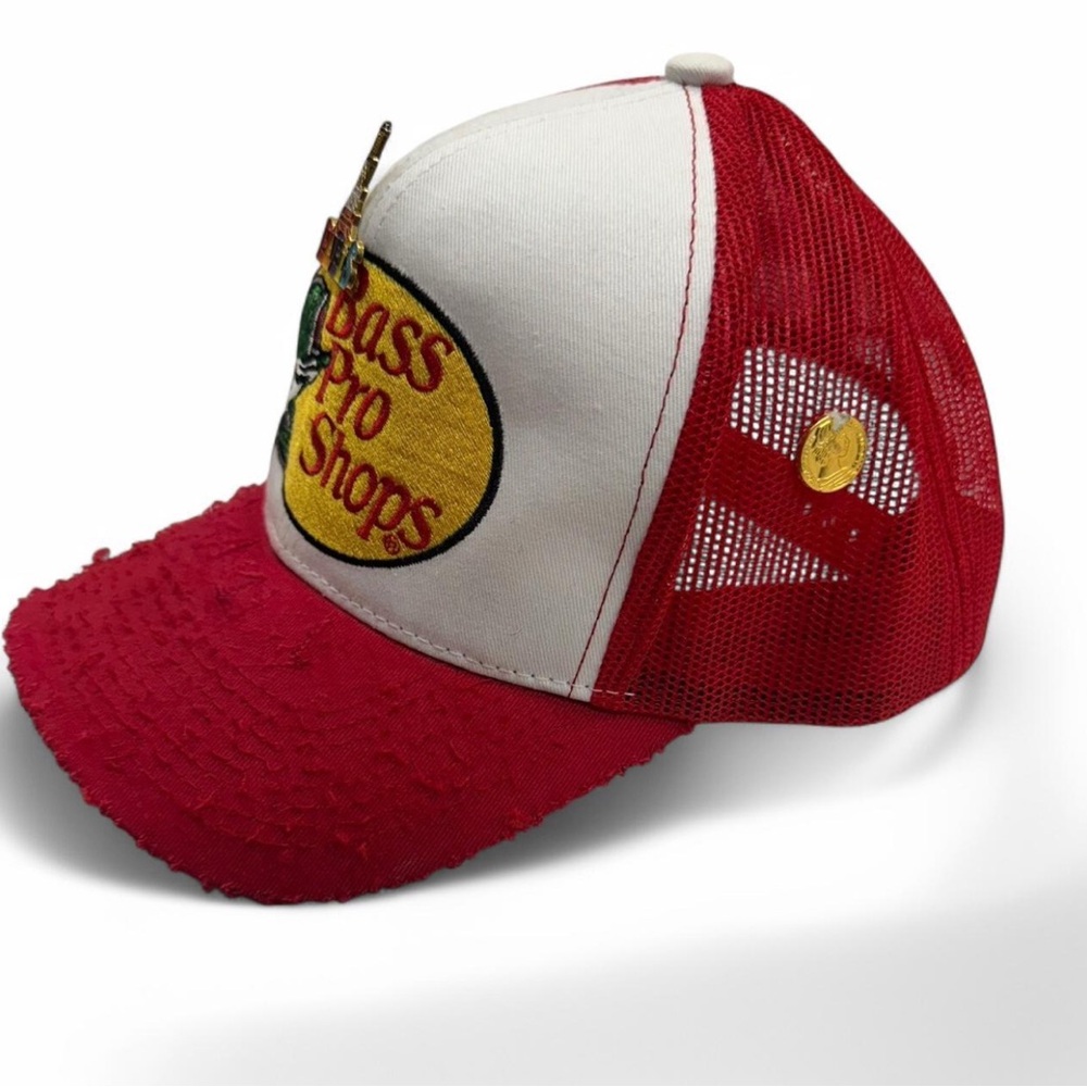 Bass Pro Shops Trucker (Distressed Brim)